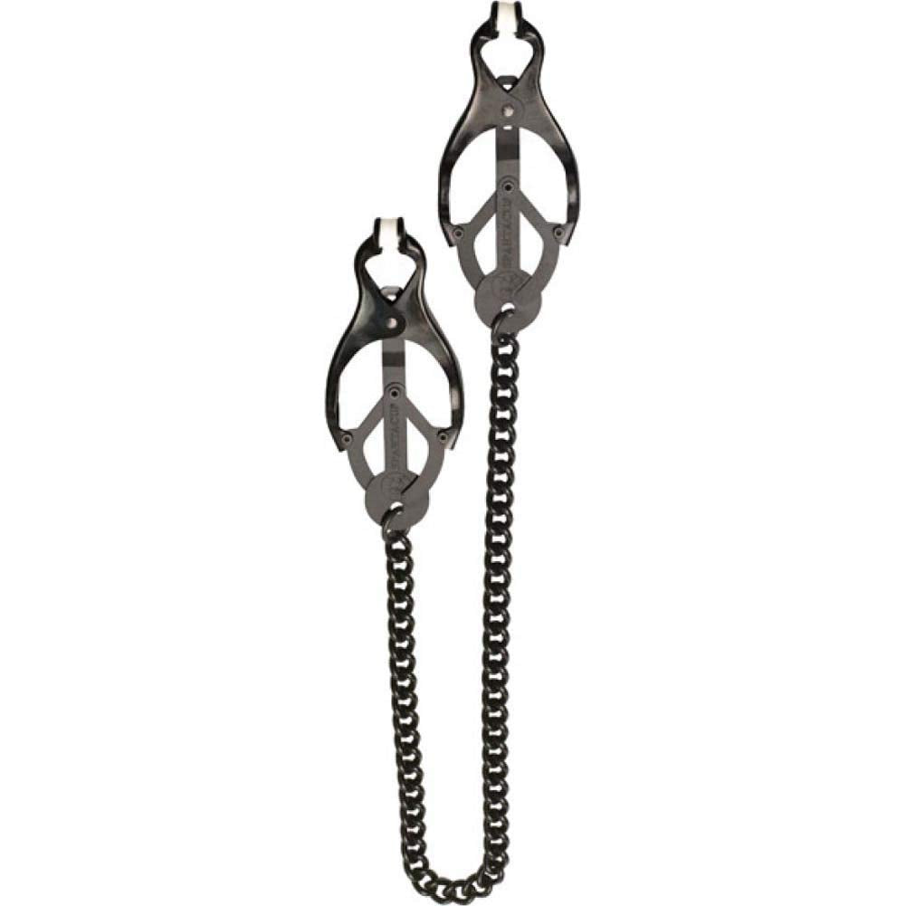 Spartacus Black Butterfly Clamp with Link Chain