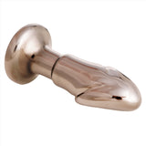 Black Opal Vibrating Glass Plug