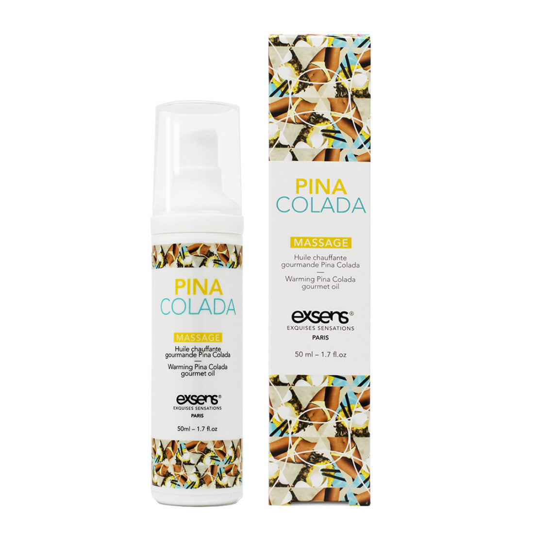 Exsens Warming Massage Oil (flavored)