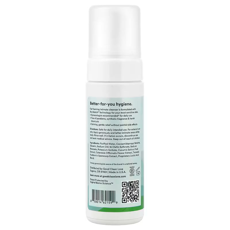 Good Clean Love Ultra Sensitive Foam Wash