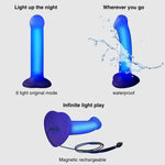 Glow-LED Dildo