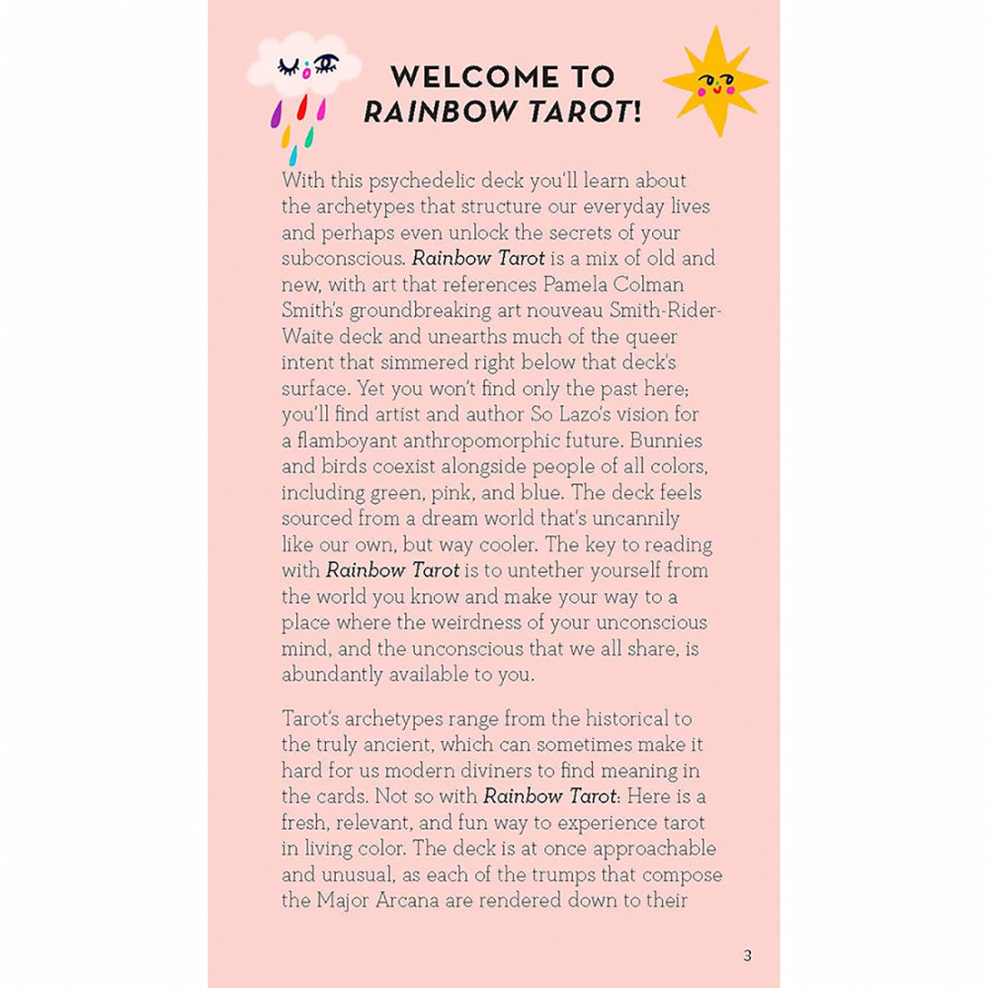 Rainbow Tarot: Cards & Guidebook