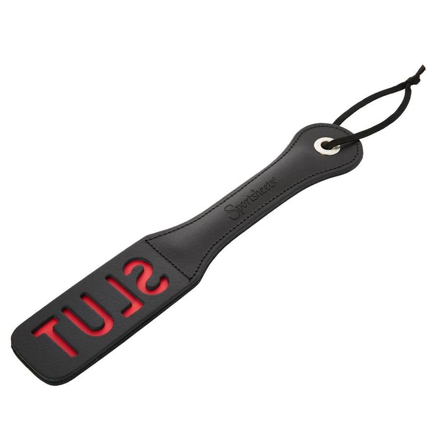 Ouch! SLUT Paddle Black