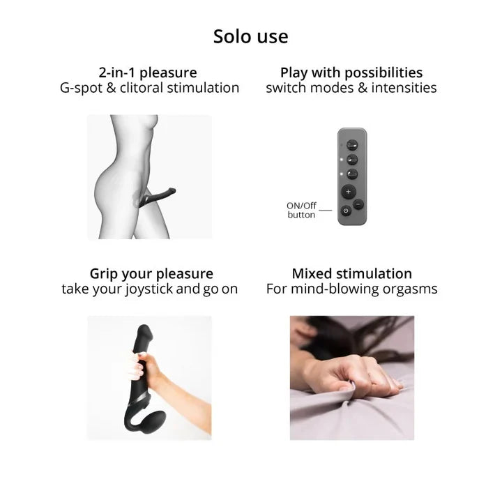 Strap-On-Me Vibe Multi-Orgasm Medium