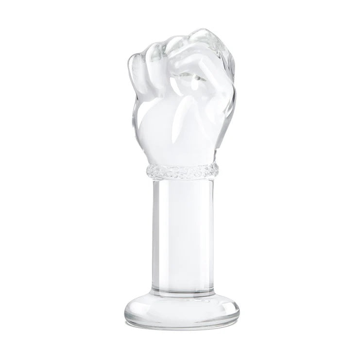 Glass Fist Butt Plug Please Glass Fist Butt Plug Please