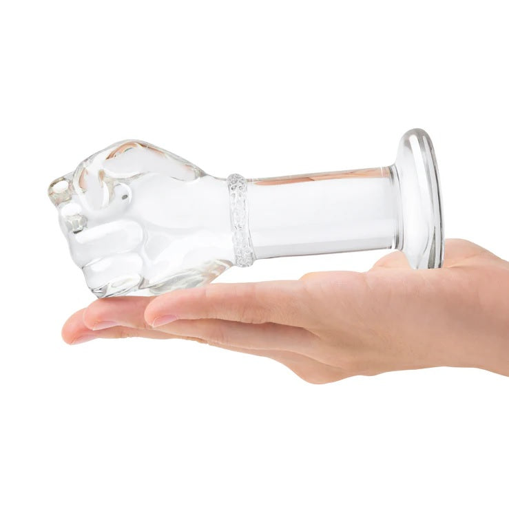 Glass Fist Butt Plug