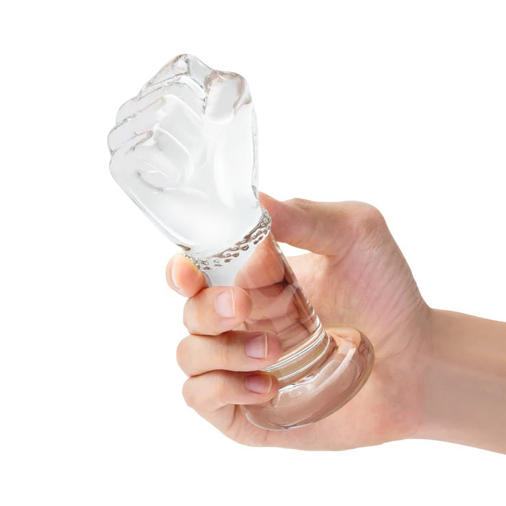 Glass Fist Butt Plug
