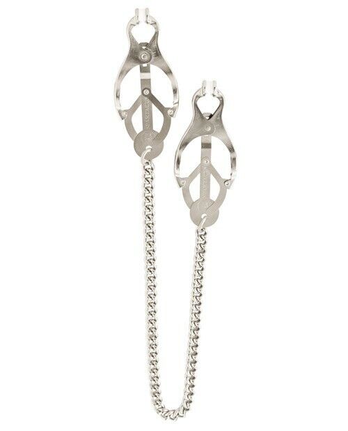 Spartacus Black Butterfly Clamp with Link Chain