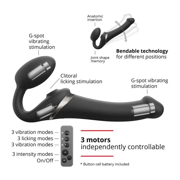 Strap-On-Me Vibe Multi-Orgasm Medium