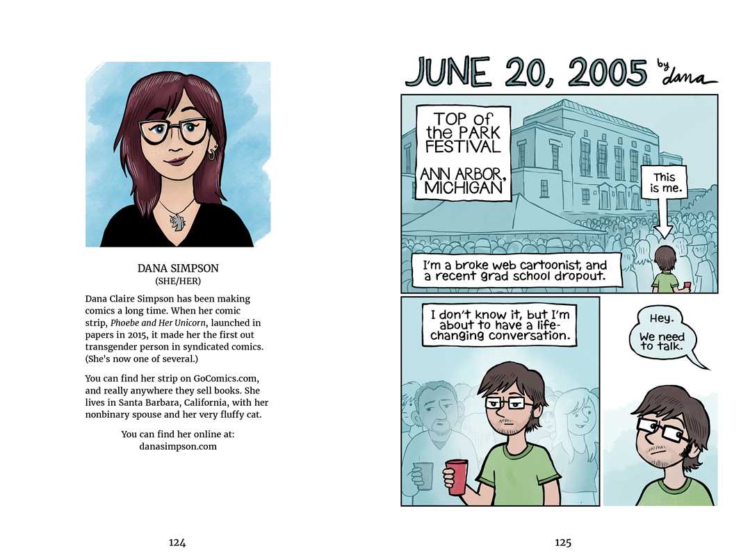 Out Side: Trans & Nonbinary Comics
