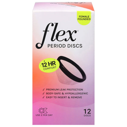 Flex Period Discs 12 Each + Period Sex Zine