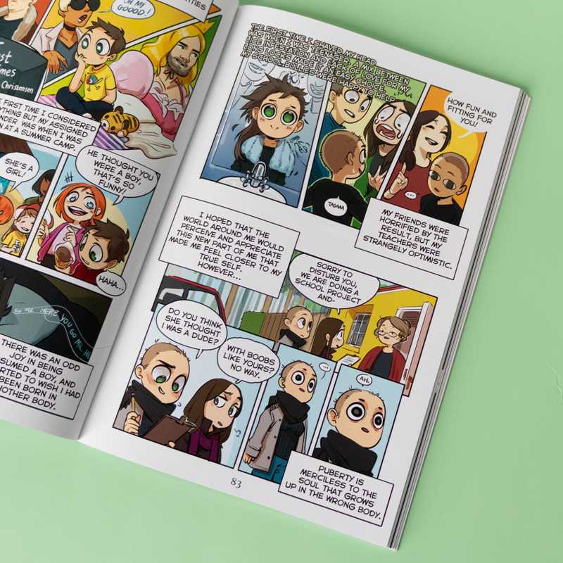 Out Side: Trans & Nonbinary Comics