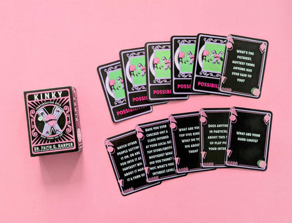 Kinky Conversation Deck: What Turns You On?