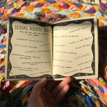 Sexual Freedom Activism Field Guide Zine | Sex Education
