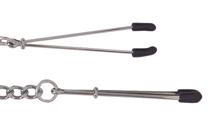 Adjustable Tweezer Clamp with Link Chain