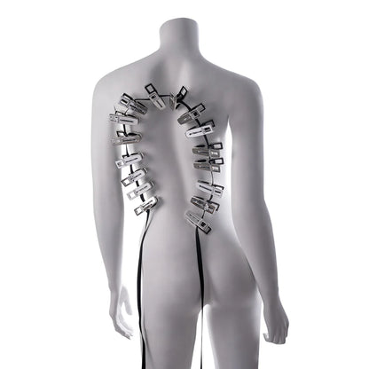 Edge Body Zipper Clothes Pins