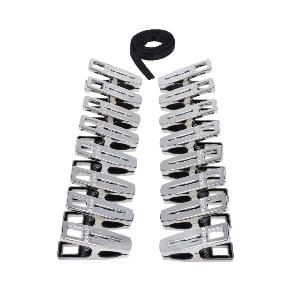 Edge Body Zipper Clothes Pins
