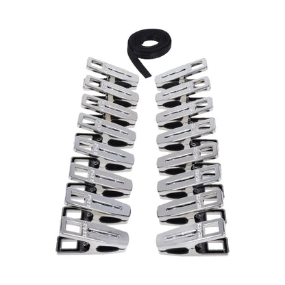 Edge Body Zipper Clothes Pins