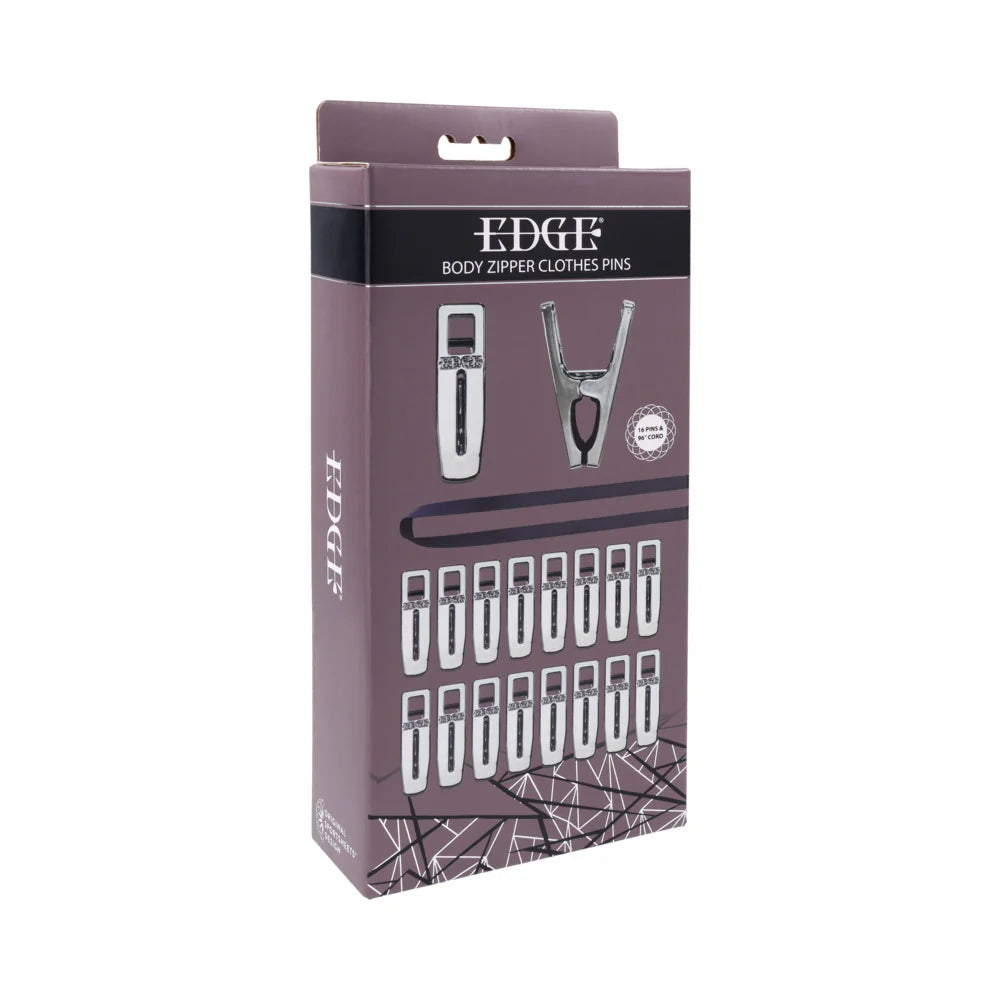 Edge Body Zipper Clothes Pins