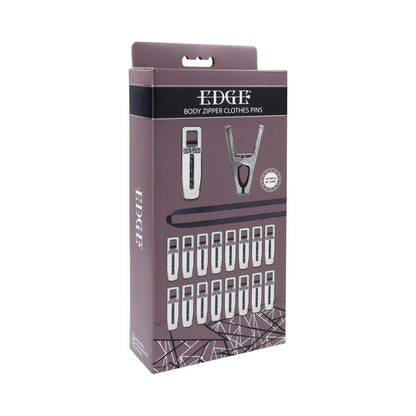 Edge Body Zipper Clothes Pins