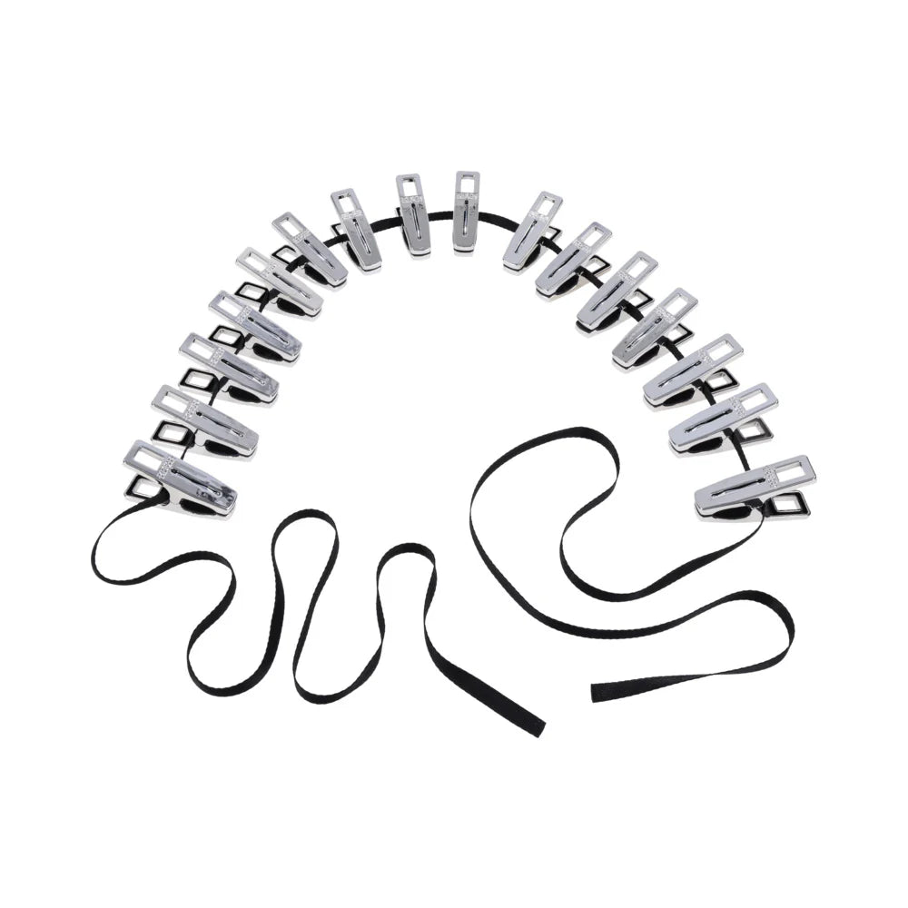 Edge Body Zipper Clothes Pins