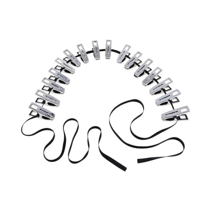 Edge Body Zipper Clothes Pins