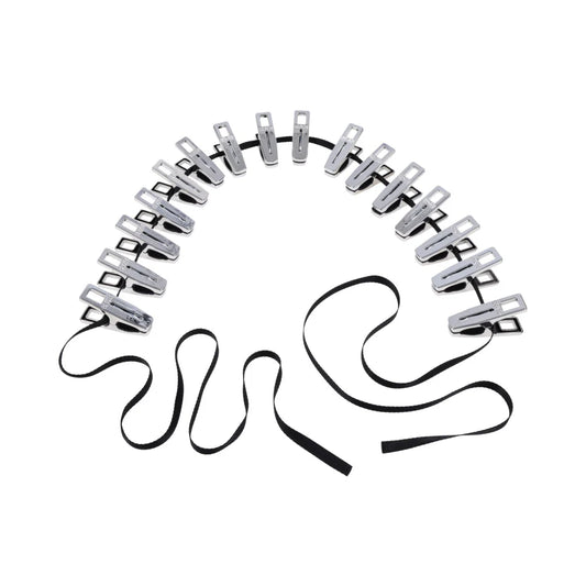 Edge Body Zipper Clothes Pins