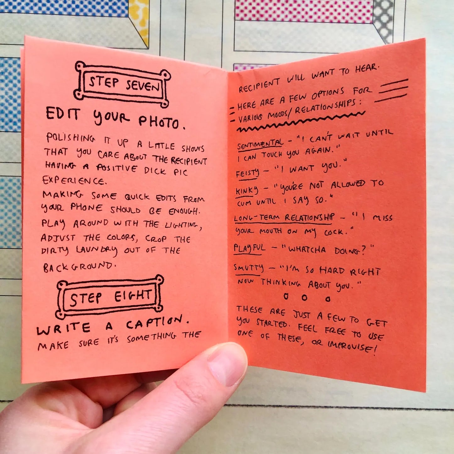 The Art of the Solicited Dick Pic Zine