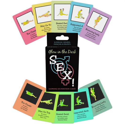 Glow-In-The-Dark Sex! card game