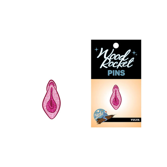 Woodrocket Vulva Pin