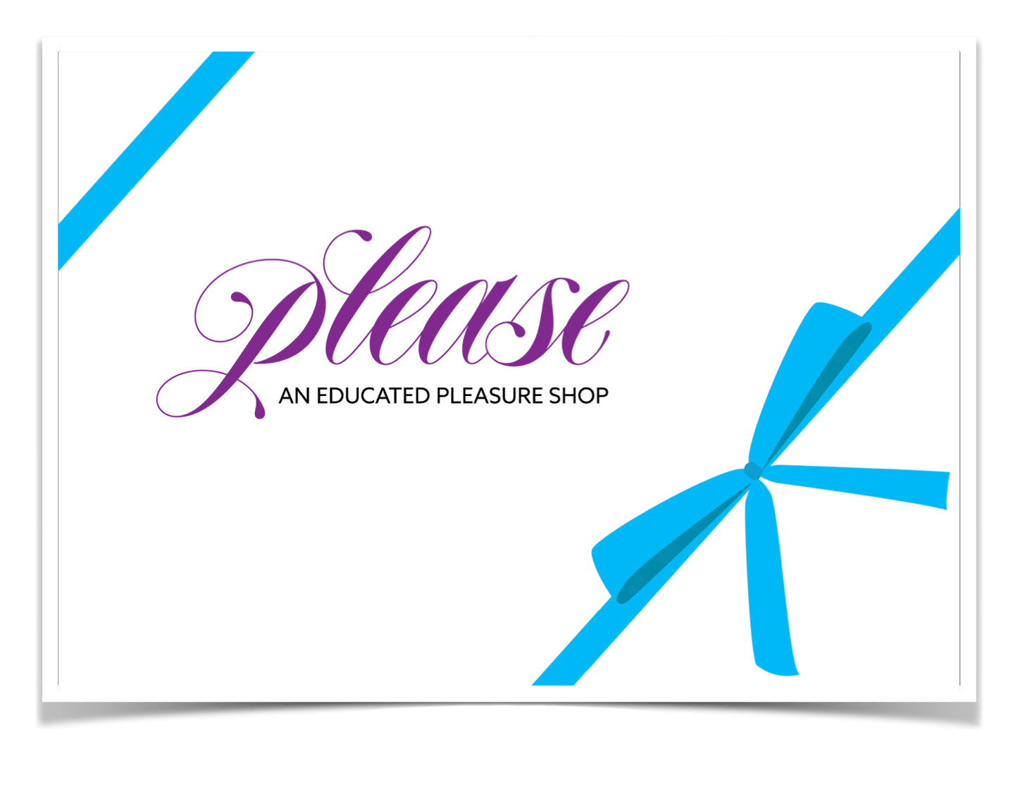 Please Gift Certificate