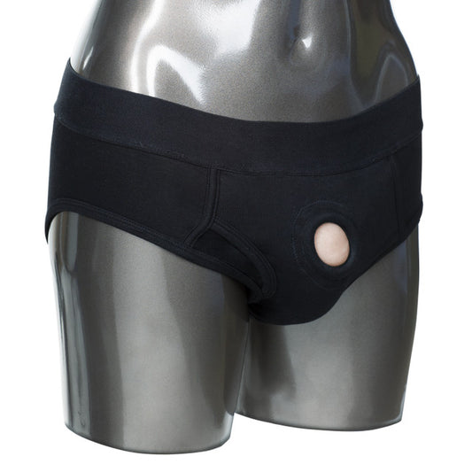 Packer Gear Black Brief Harness
