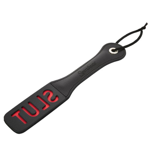 Ouch! SLUT Paddle Black