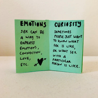 Tiny Sex-Positive Zines - Set of 4