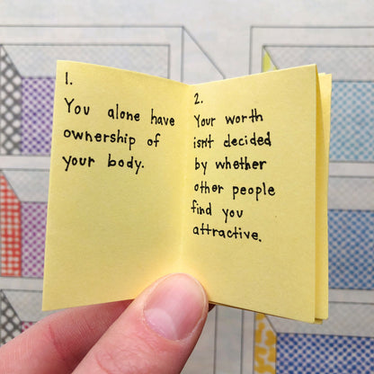 Tiny Sex-Positive Zines - Set of 4