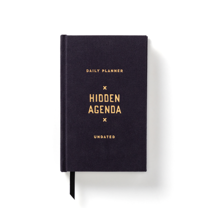 Brass Monkey Hidden Agenda Undated Mini Planner