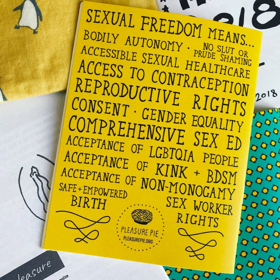 Sexual Freedom Activism Field Guide Zine | Sex Education