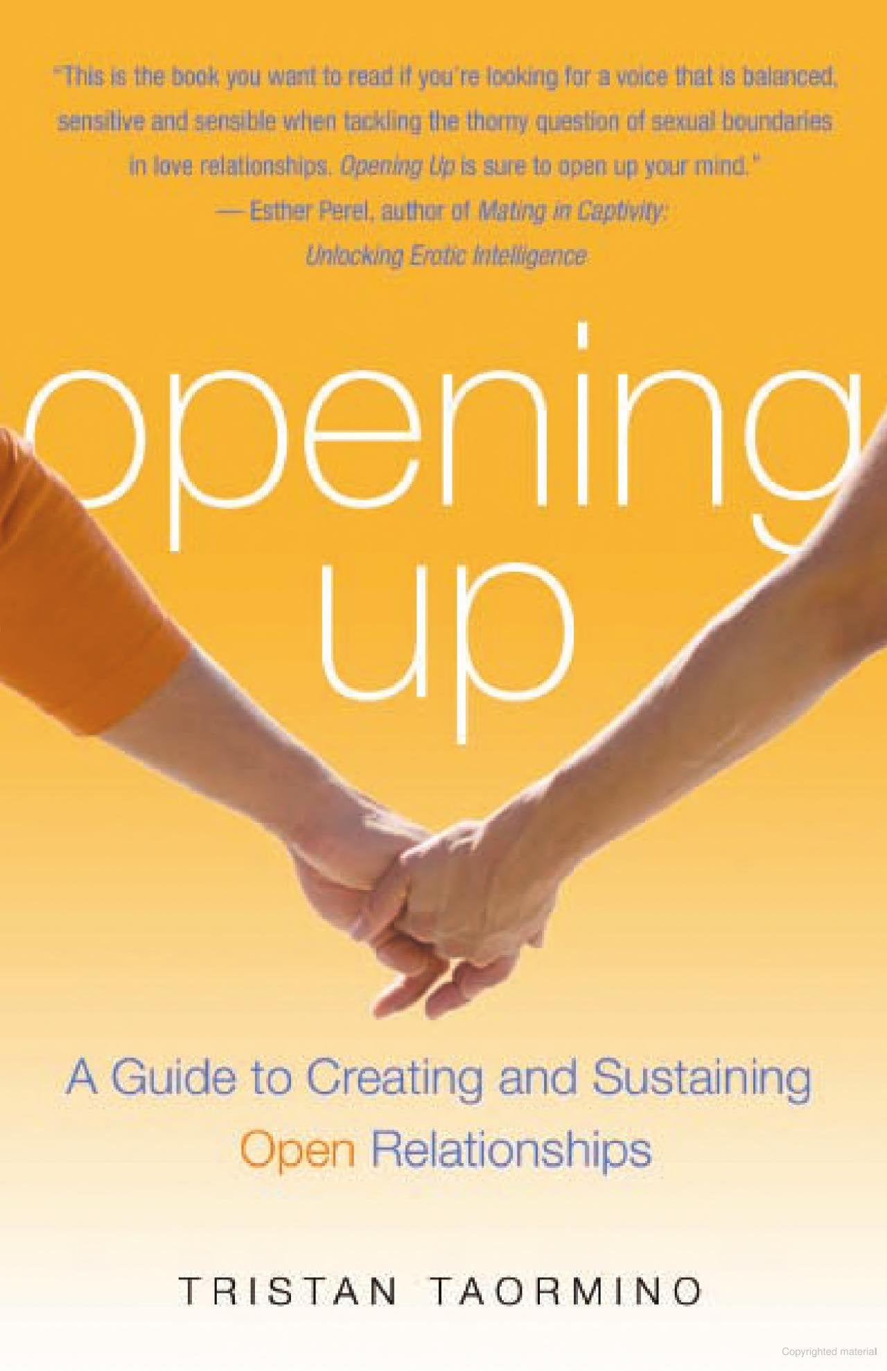 Opening Up A Guide To Creating And Sustaining Opening Up A Guide To Creating And Sustaining