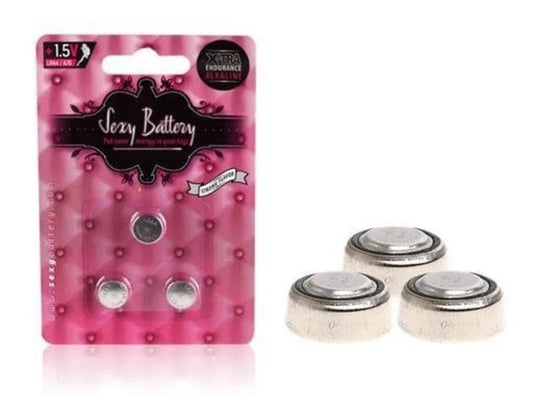 Sexy Battery LR44/ Watch Batteries 3PK