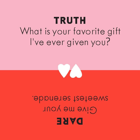 After Dinner Amusements Truth or Dare For Couples