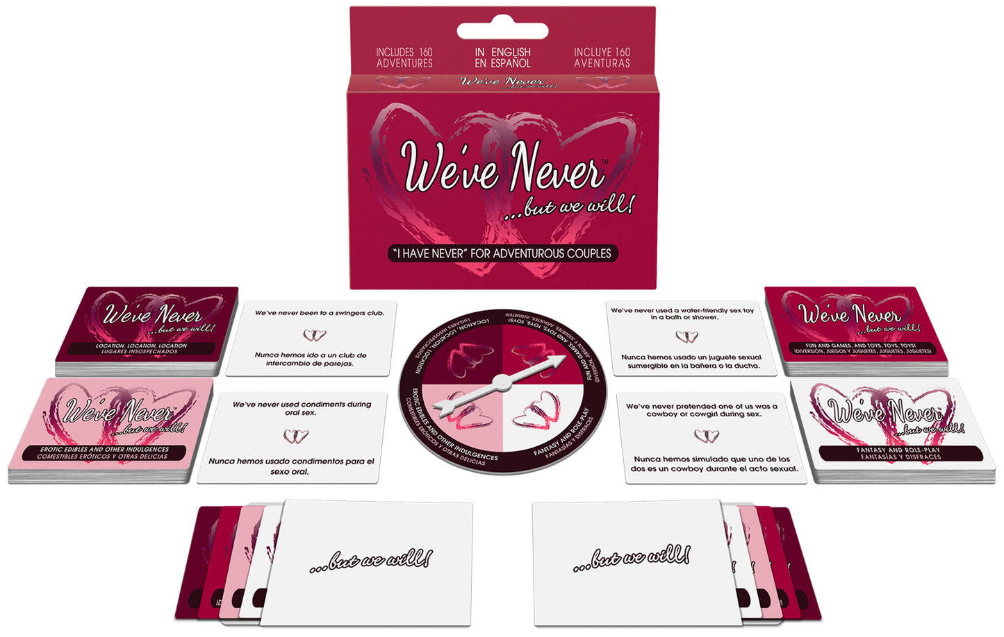 We've Never card game