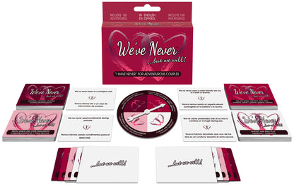 We've Never card game